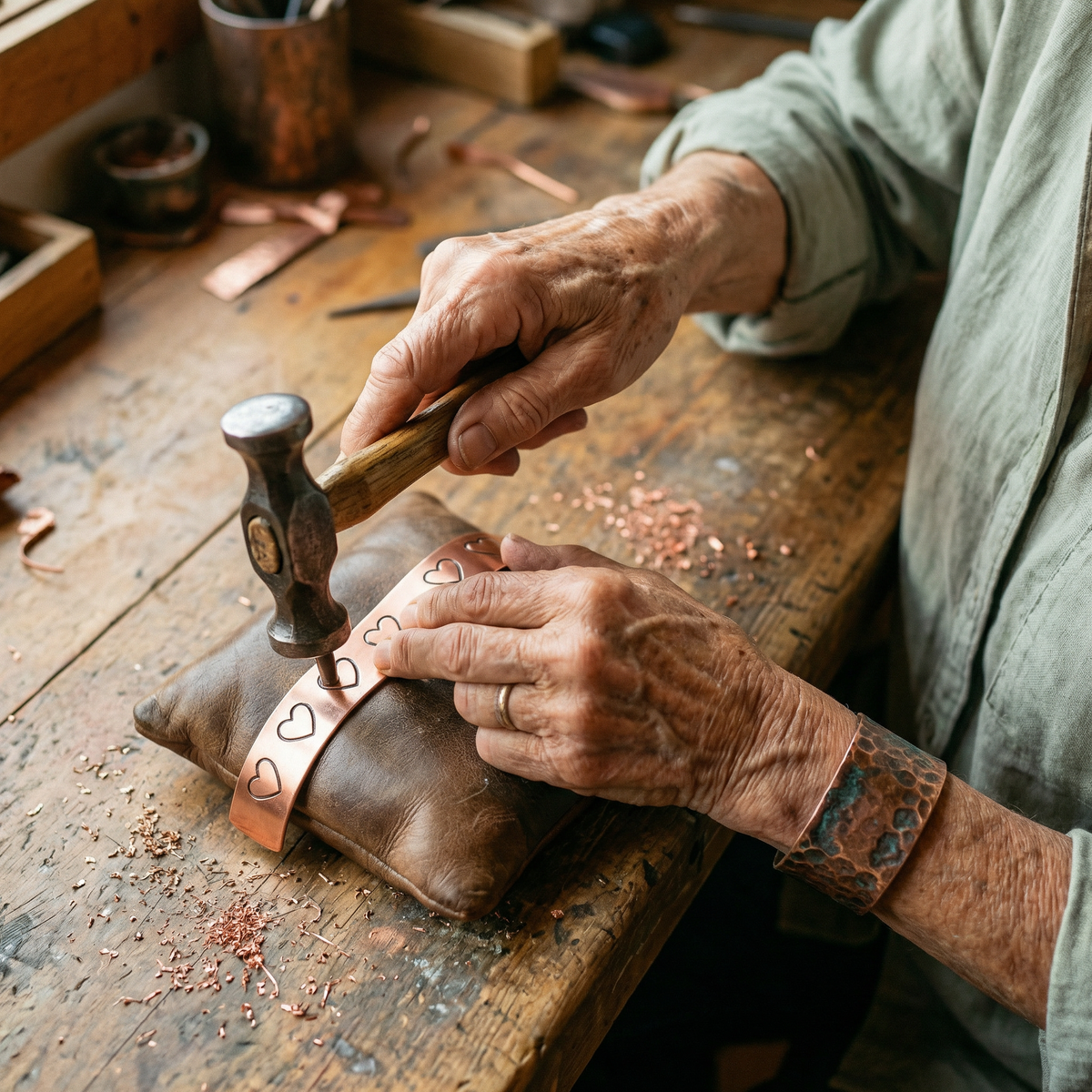 Charlotte's Hearth Copper Bracelet