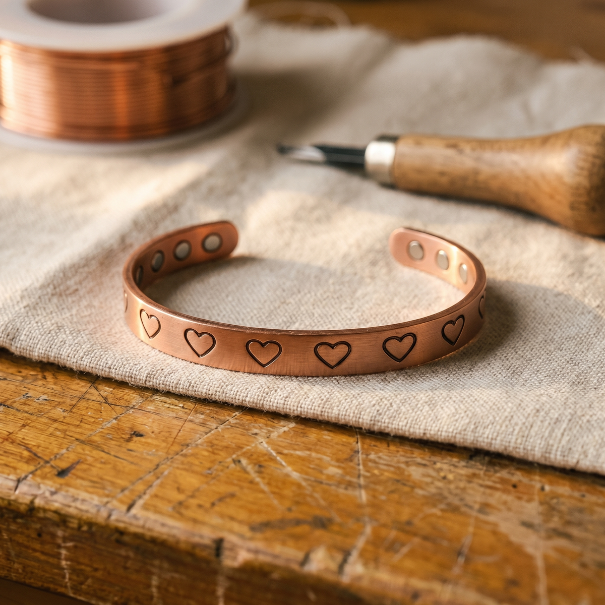 Charlotte's Hearth Copper Bracelet