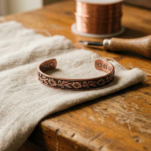 Charlotte's Vine Copper Bracelet