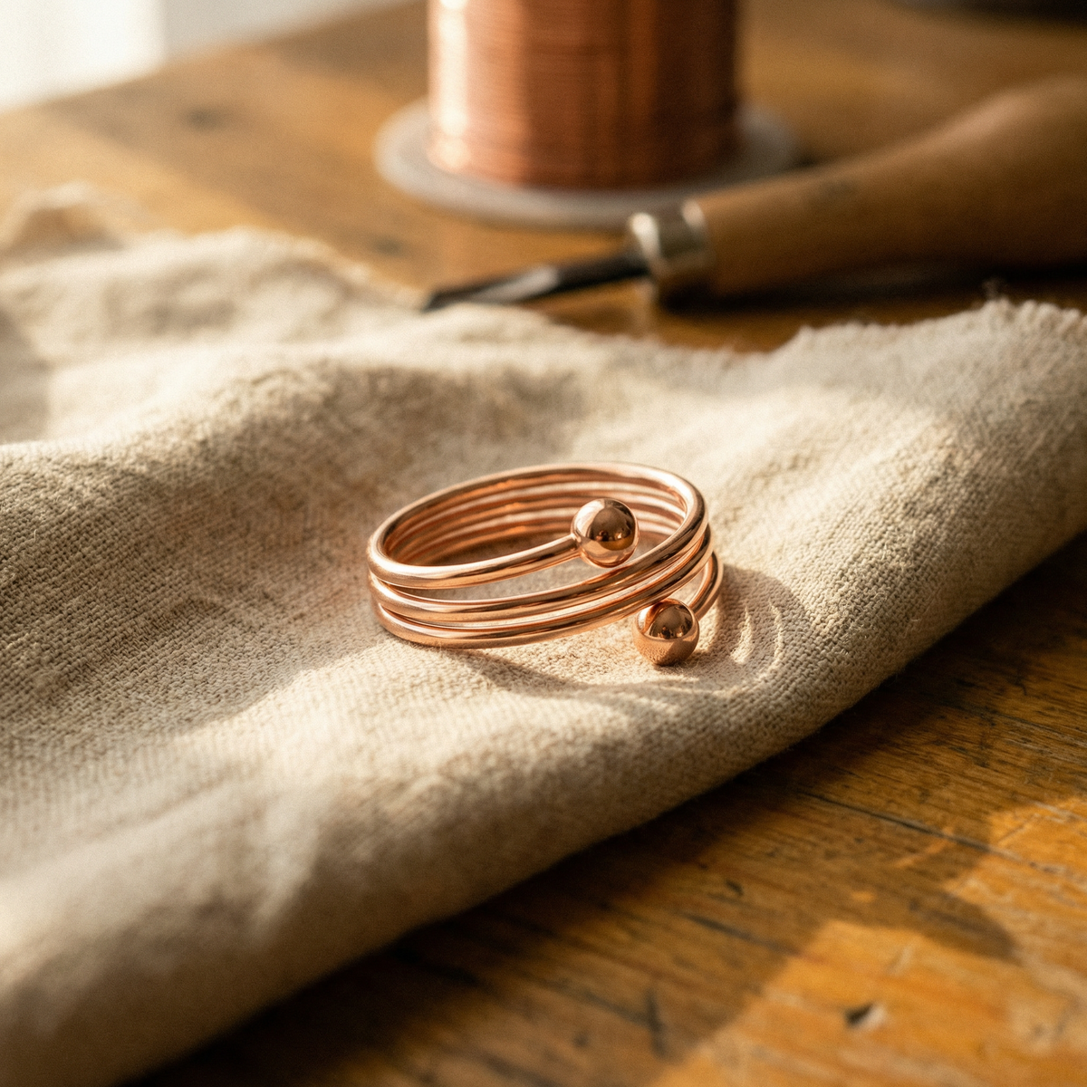 Charlotte's Silt Copper Ring