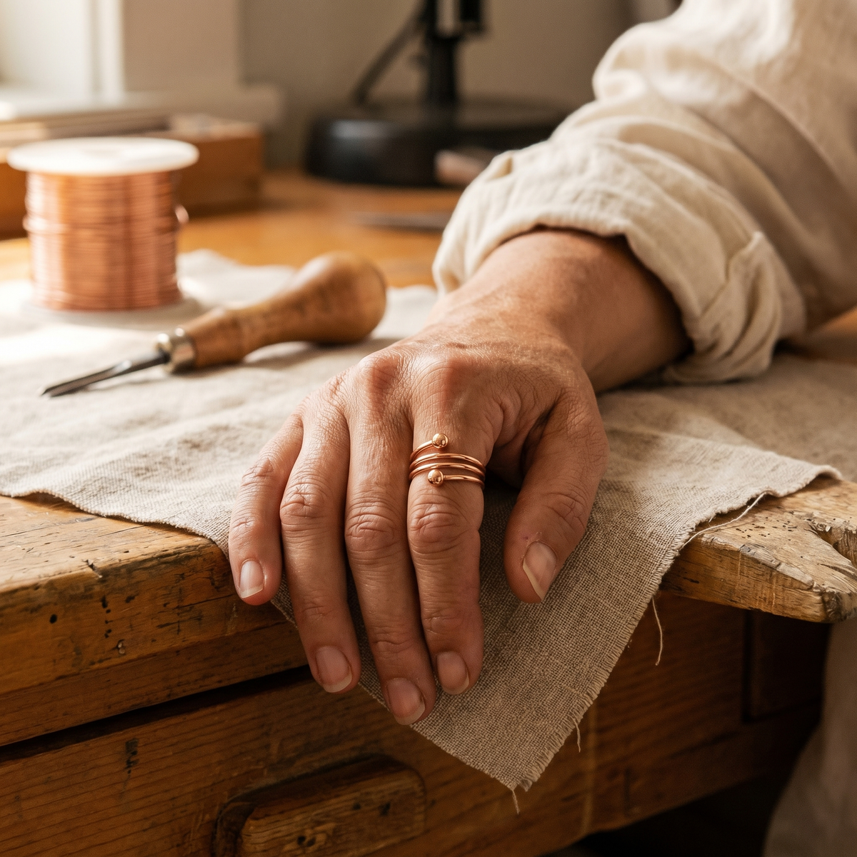 Charlotte's Silt Copper Ring