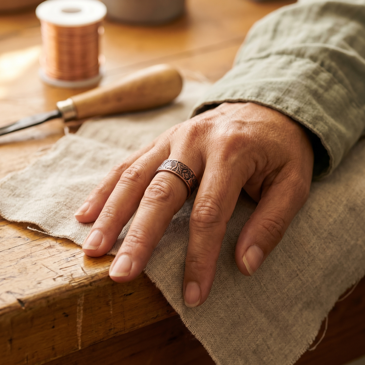 Charlotte's Bole Copper Ring