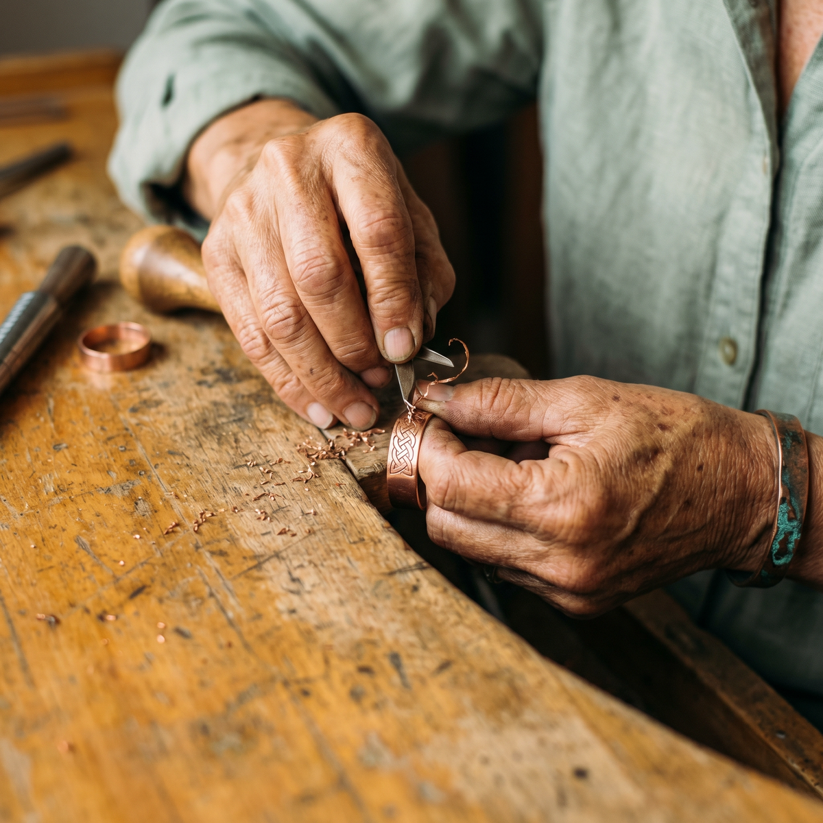Charlotte's Fen Copper Ring