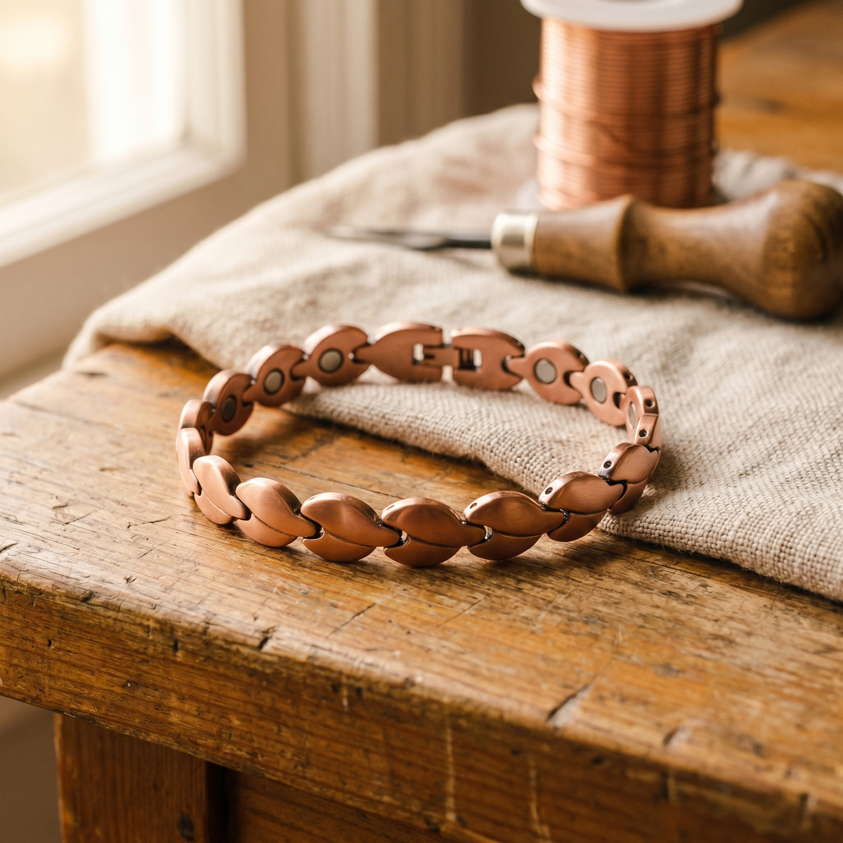 Charlotte's Marsh Copper Anklet
