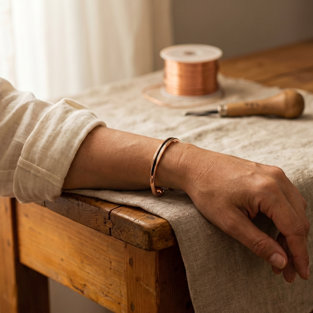 Charlotte's Vein Copper Bracelet