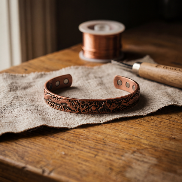 Charlotte's Loam Copper Bracelet