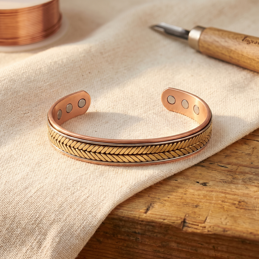 Charlotte's Harvest Copper Bracelet