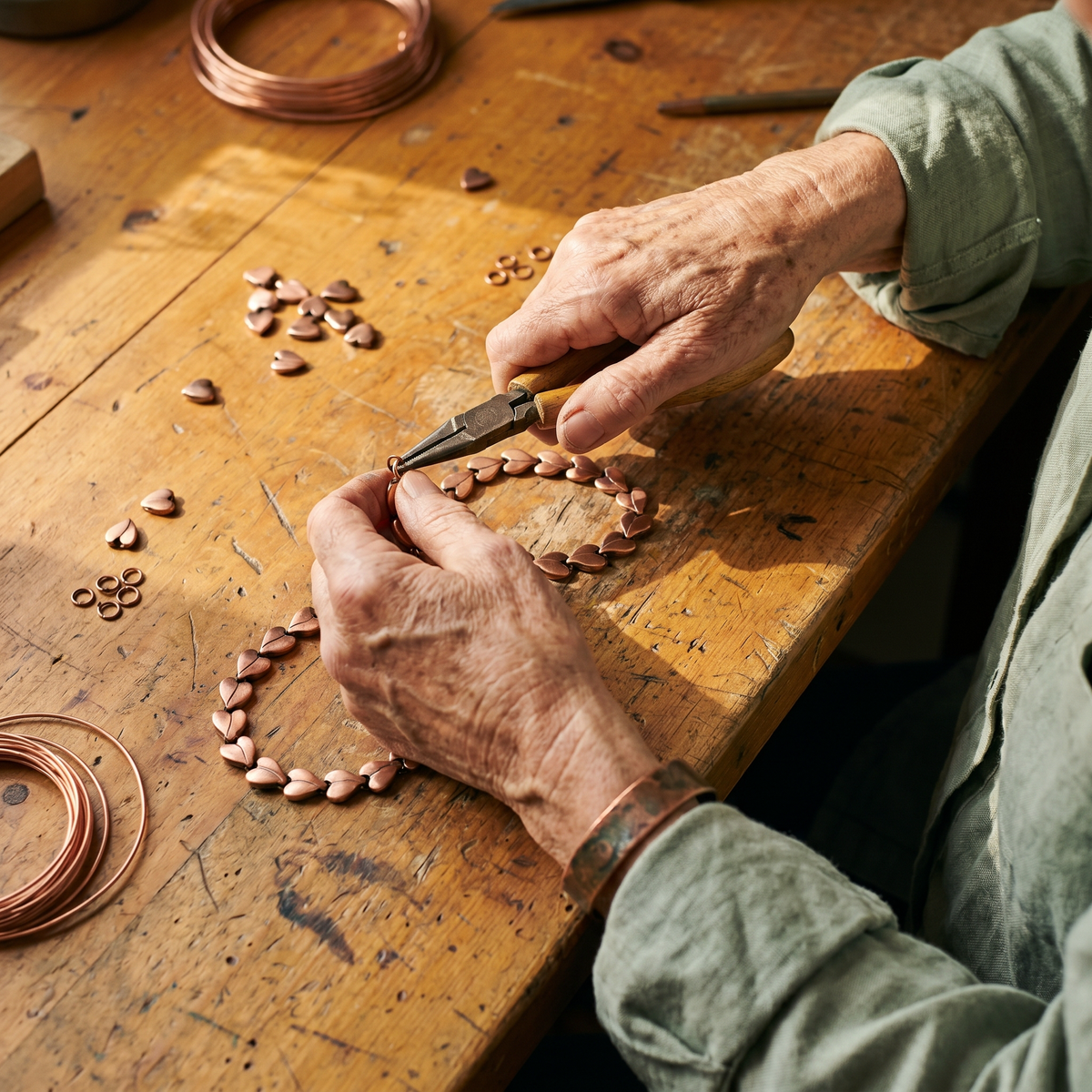 Charlotte's Briar Copper Necklace