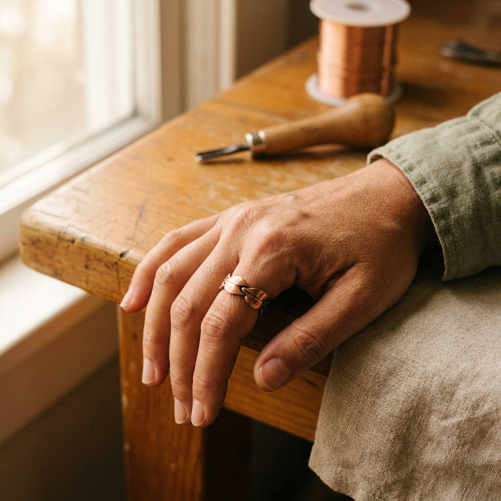 Charlotte's Bind Copper Ring