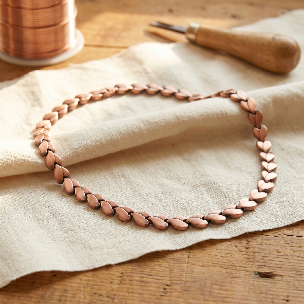 Charlotte's Briar Copper Necklace