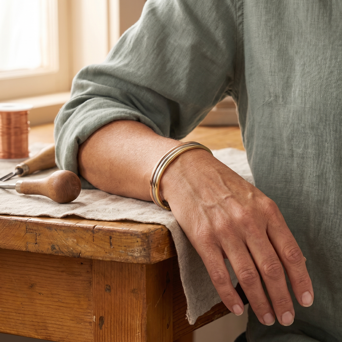 Charlotte's Fell Copper Bracelet