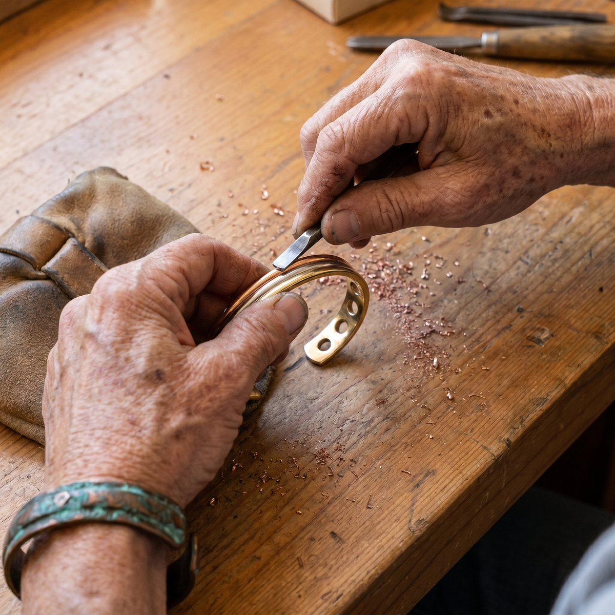 Charlotte's Fell Copper Bracelet