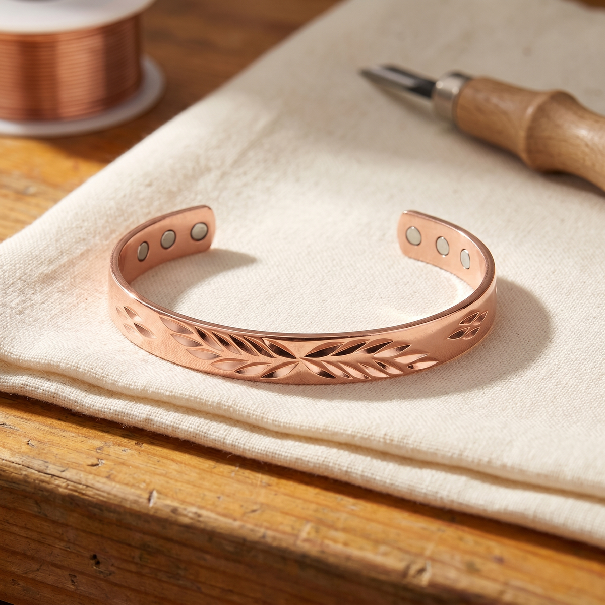 Charlotte's Lunar Copper Bracelet