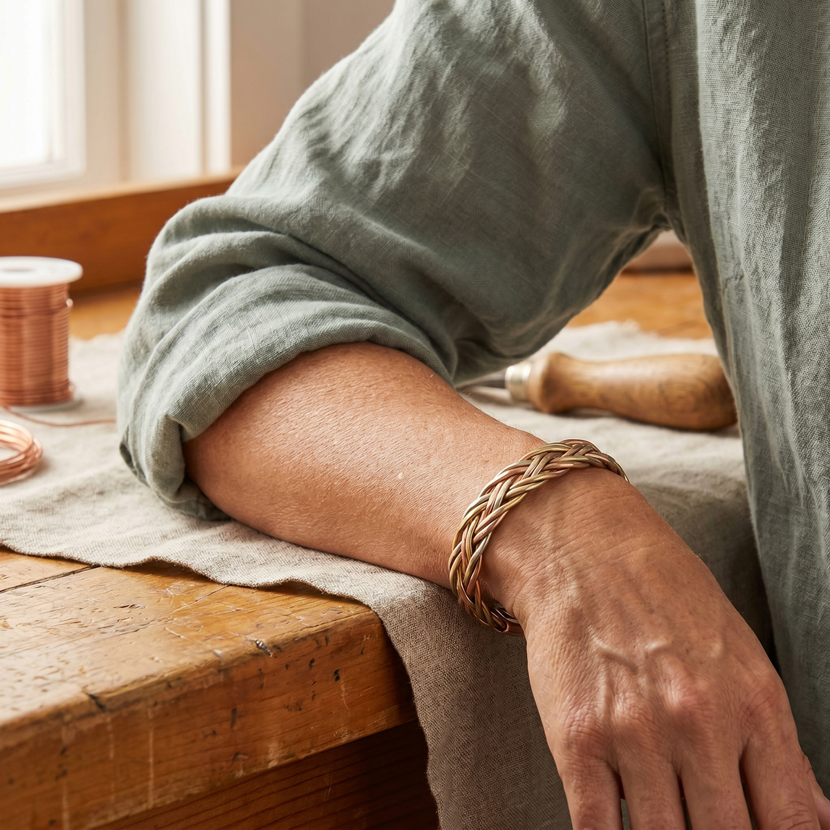 Charlotte's Mire Copper Bracelet
