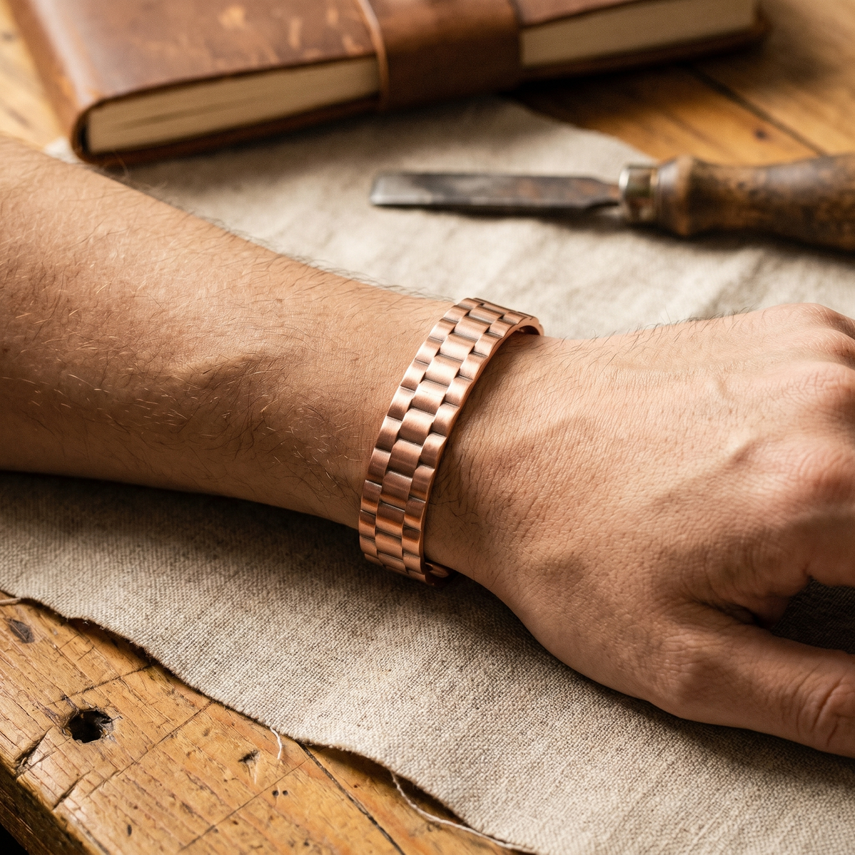 Charlotte's Ore Men's Copper Bracelet