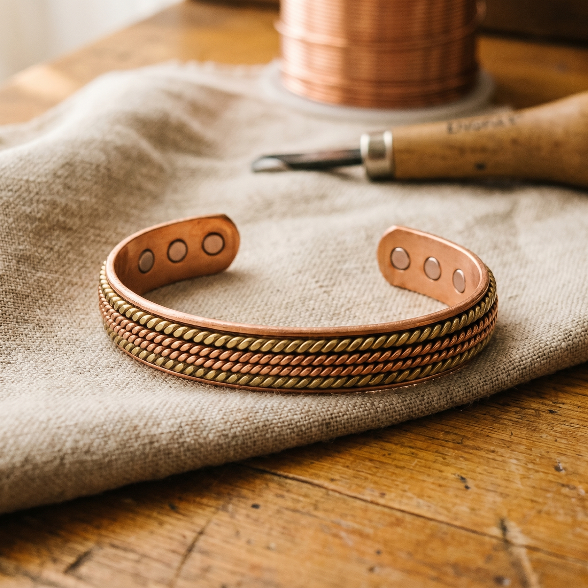 Charlotte's Forge Copper Bracelet