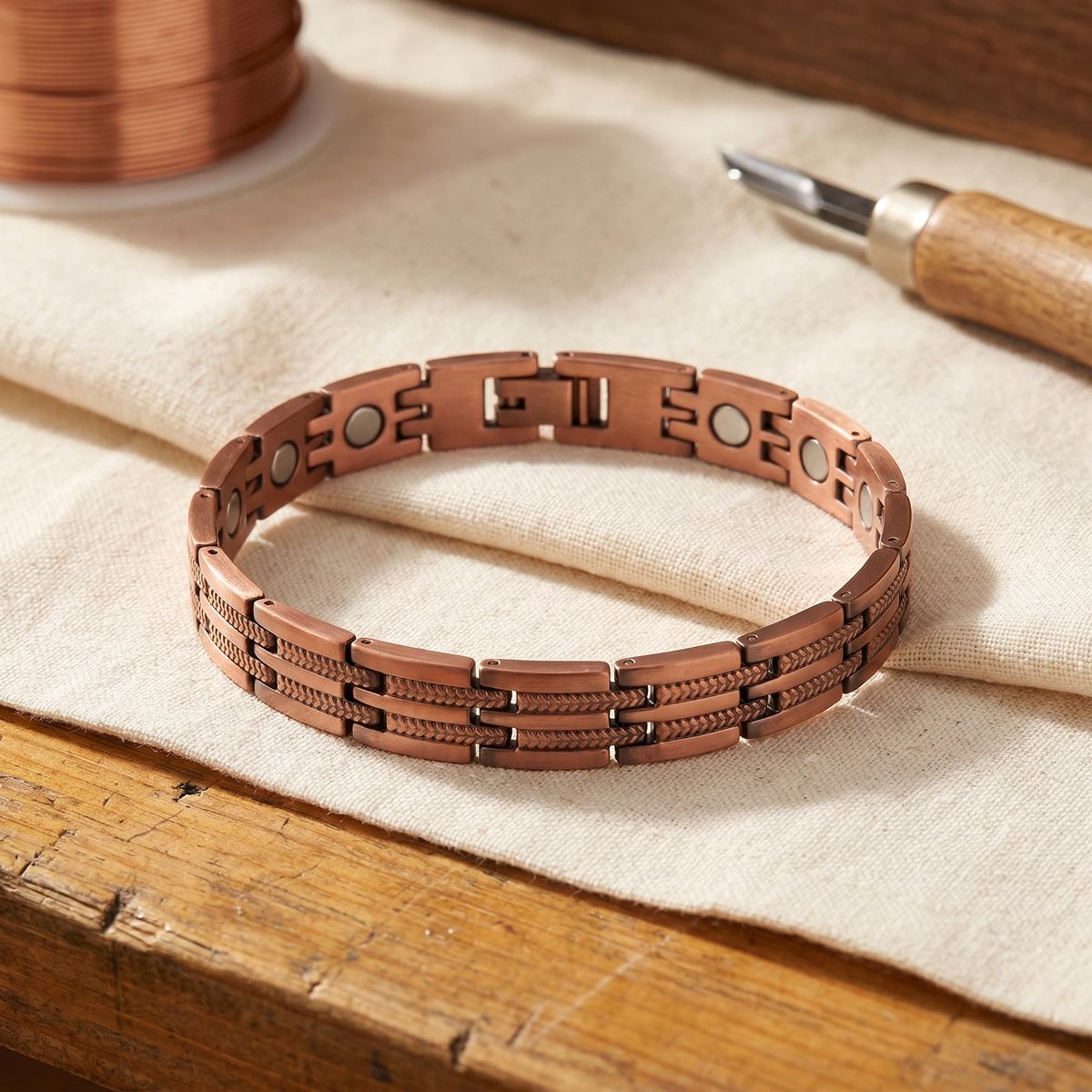 Charlotte's Pike Men's Copper Bracelet