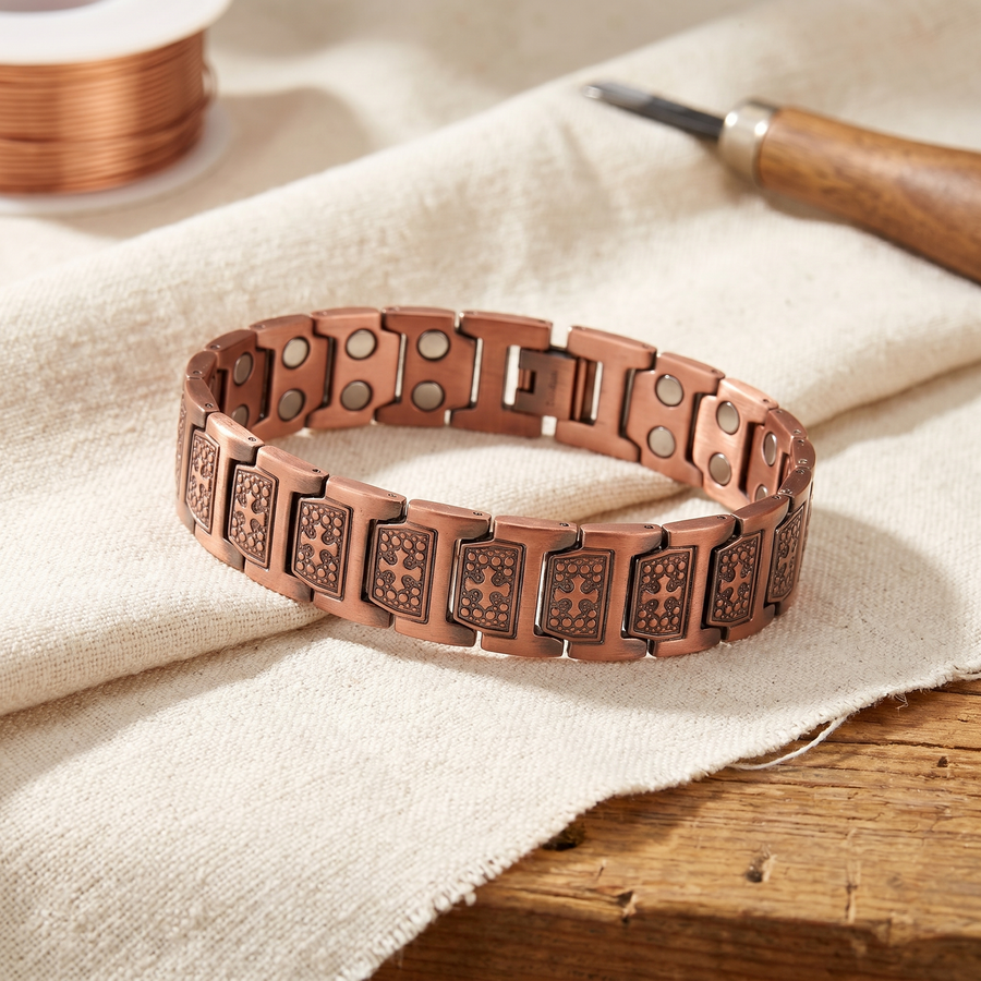 Charlotte's Gale Men's Copper Bracelet