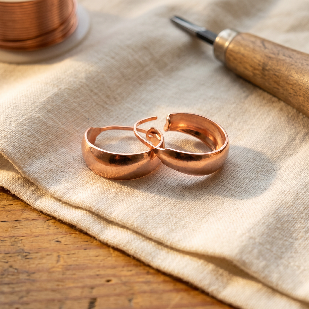 Charlotte's Dell Copper Earrings