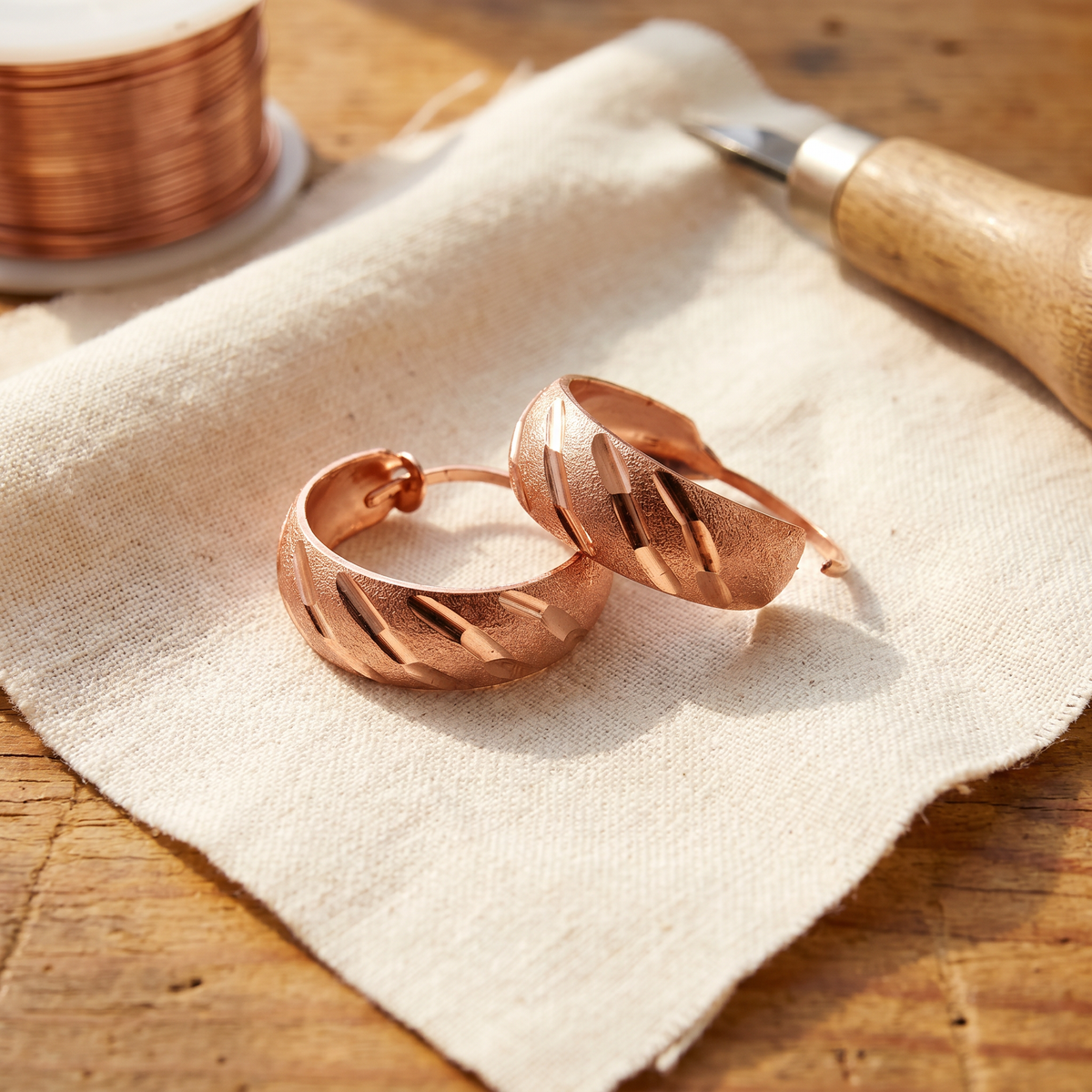 Charlotte's Vale Copper Earrings