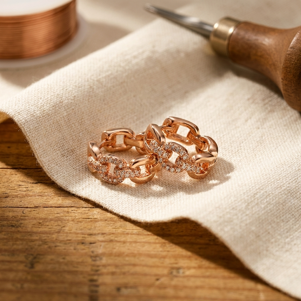 Charlotte's Tor Copper Earrings