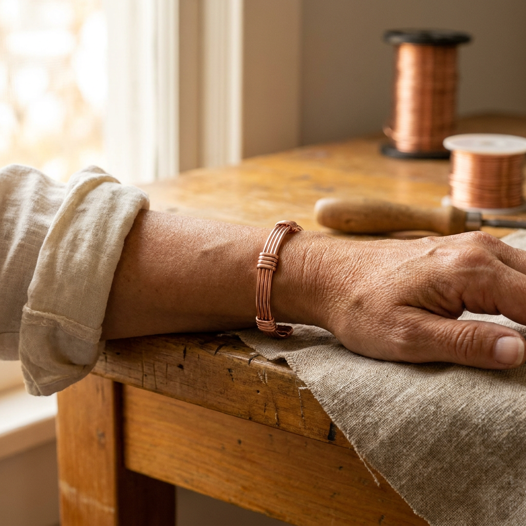 Charlotte's Sere Copper Bracelet