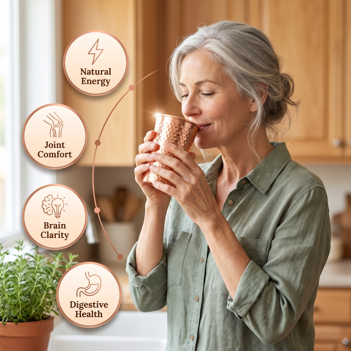 Charlotte's Pure Copper Cup