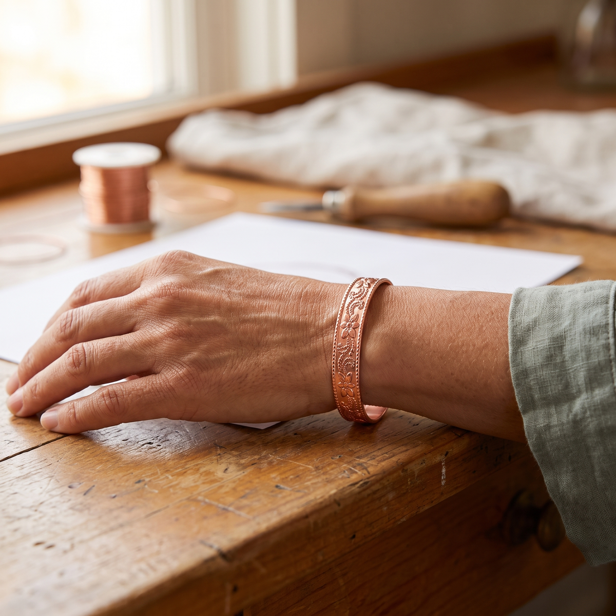 Charlotte's Moor Copper Bracelet