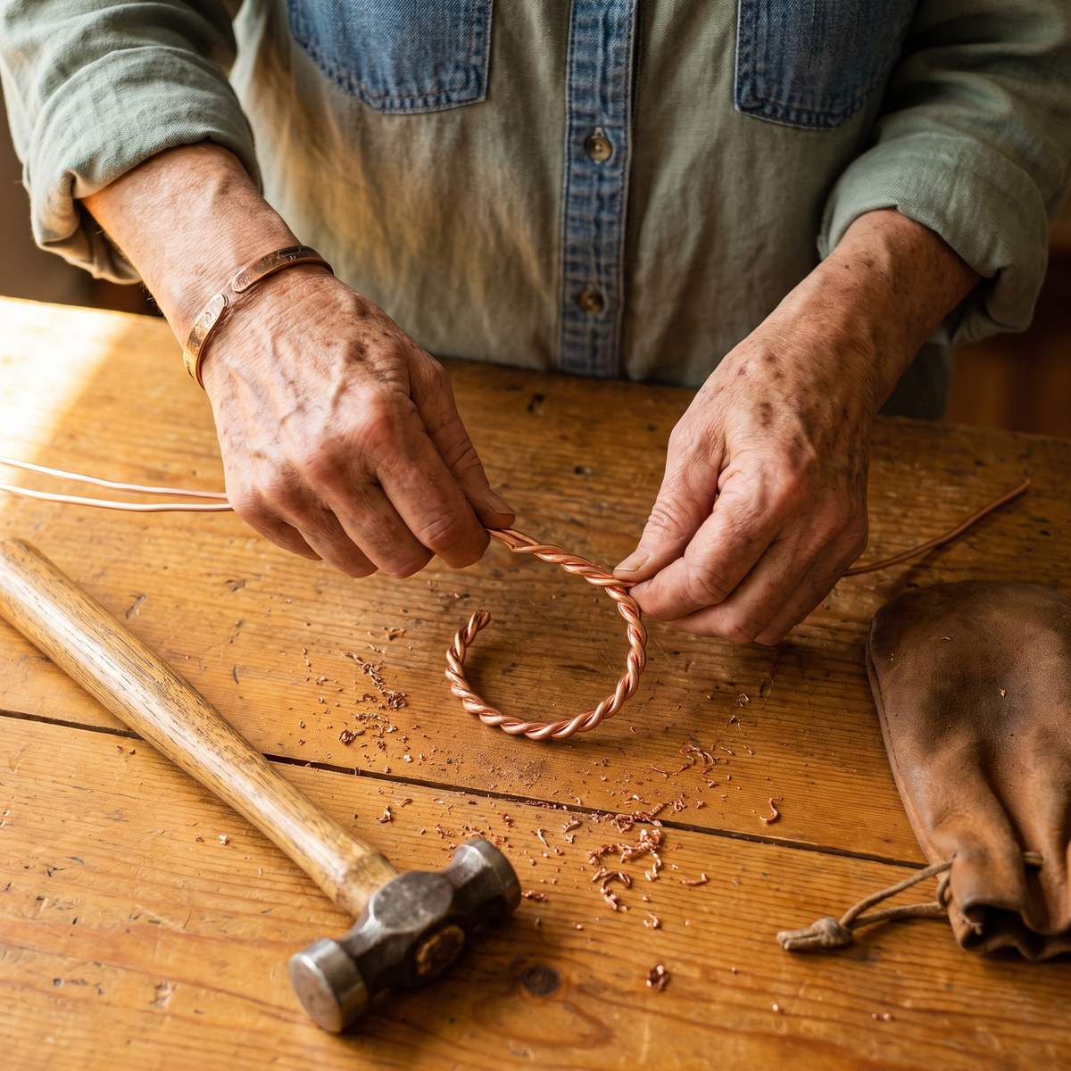 Charlotte's Tensor Copper Bracelet