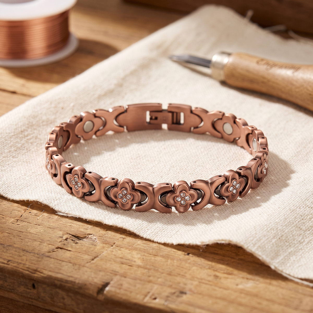 Charlotte's Keel Copper Bracelet