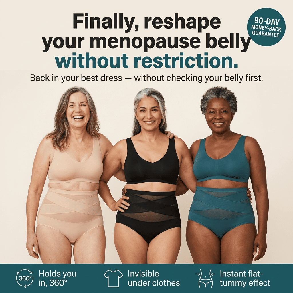 High-waisted Shaping Underwear (For Menopause Belly)