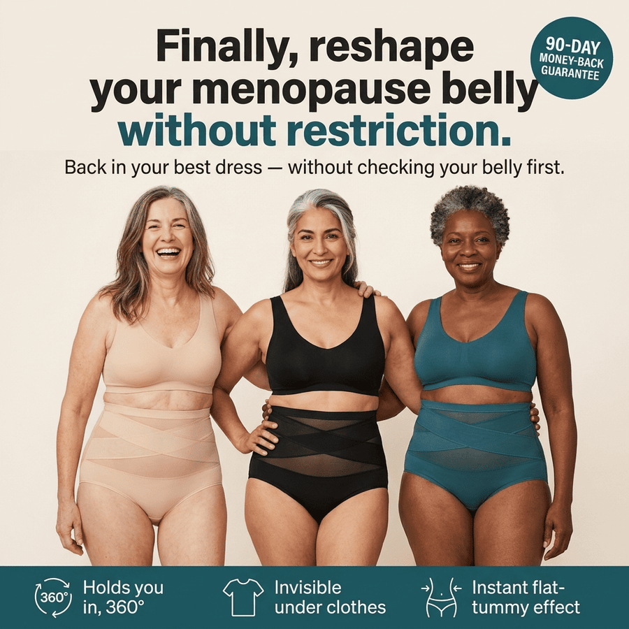 High-waisted Shaping Underwear (For Menopause Belly)