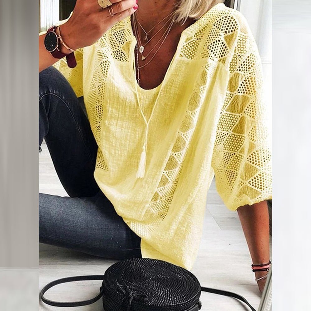 Una | Breezy Cotton Blouse