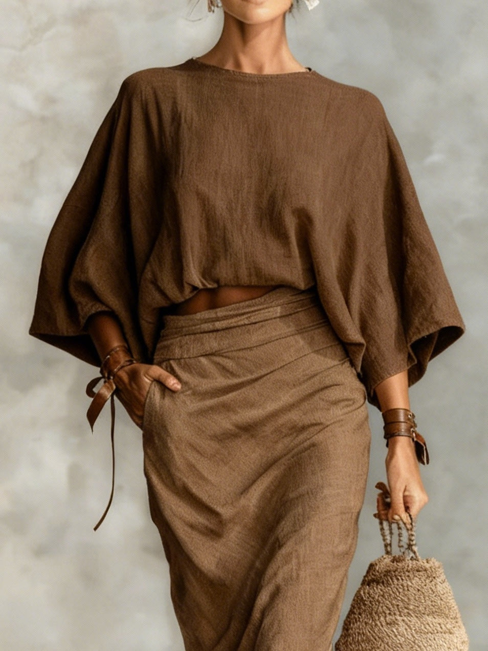 Collins | Batwing Sleeve Set