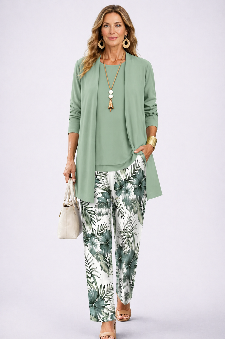 Lorie | Three-Piece Cardigan Set