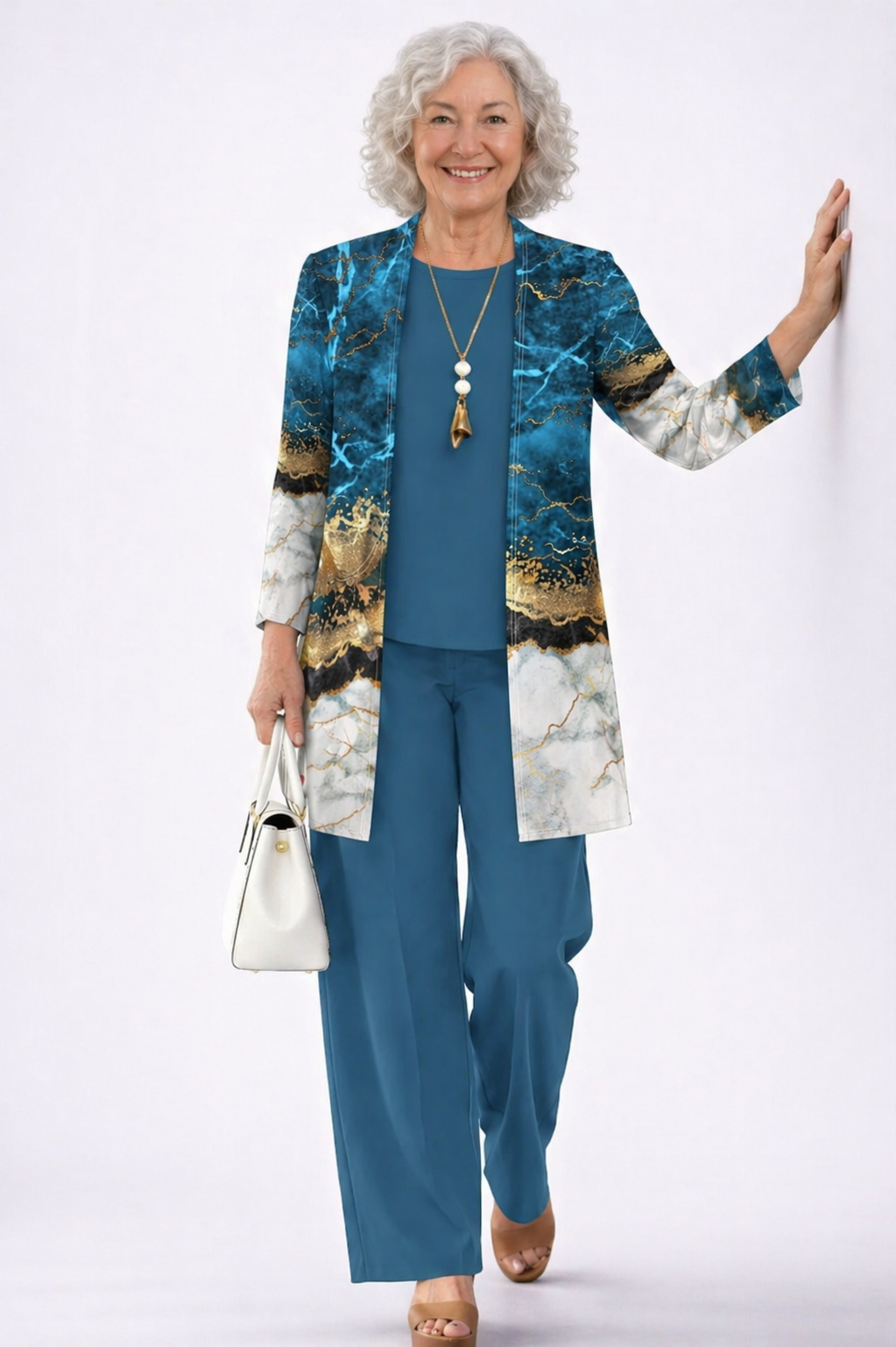 Marjorie | Three-Piece Cardigan Set