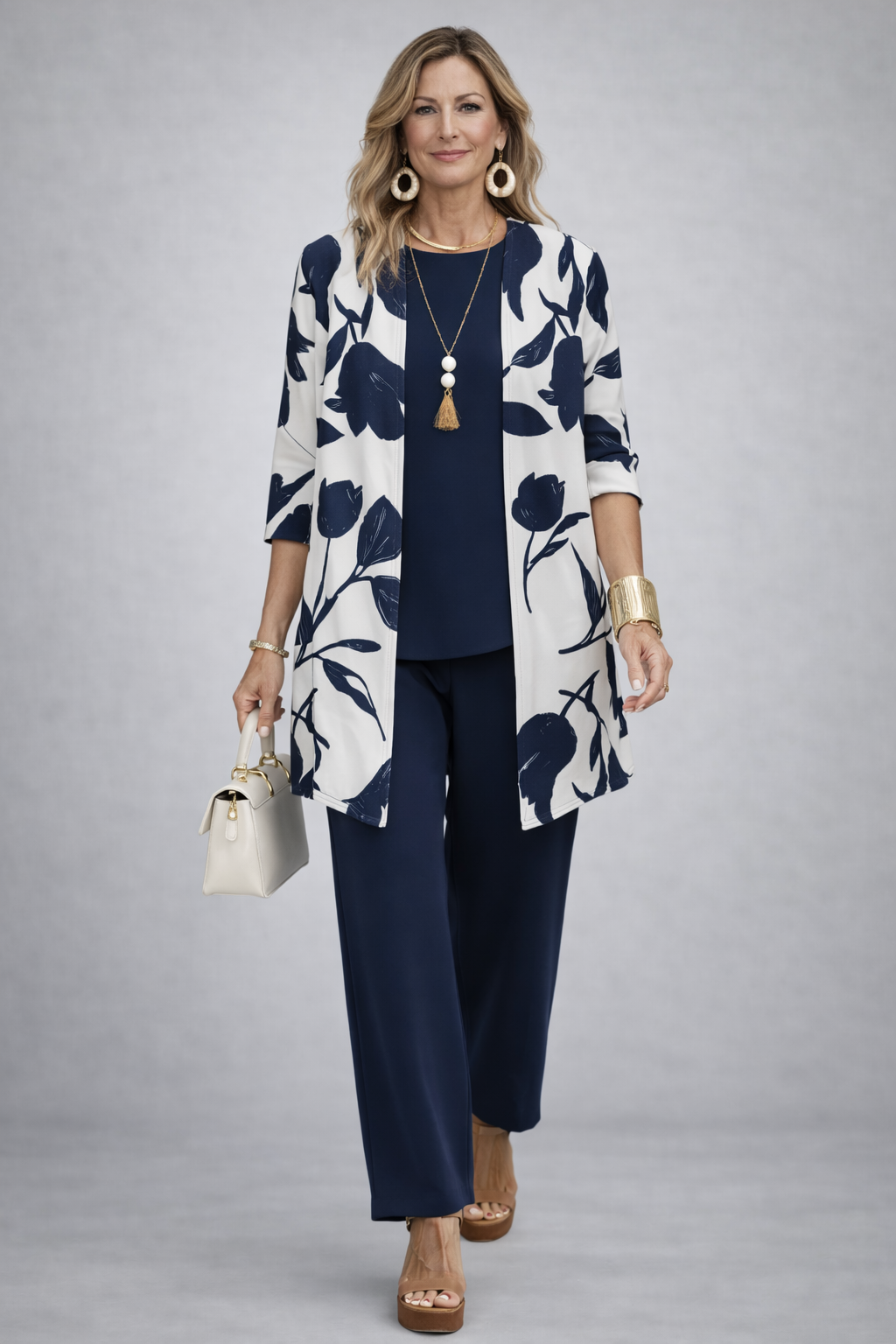 Maxine | Three-Piece Cardigan Set