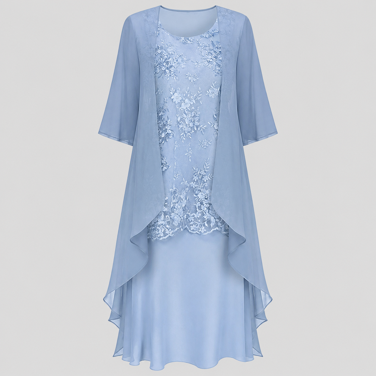 Lumi™ | Chiffon Two-Piece Dress