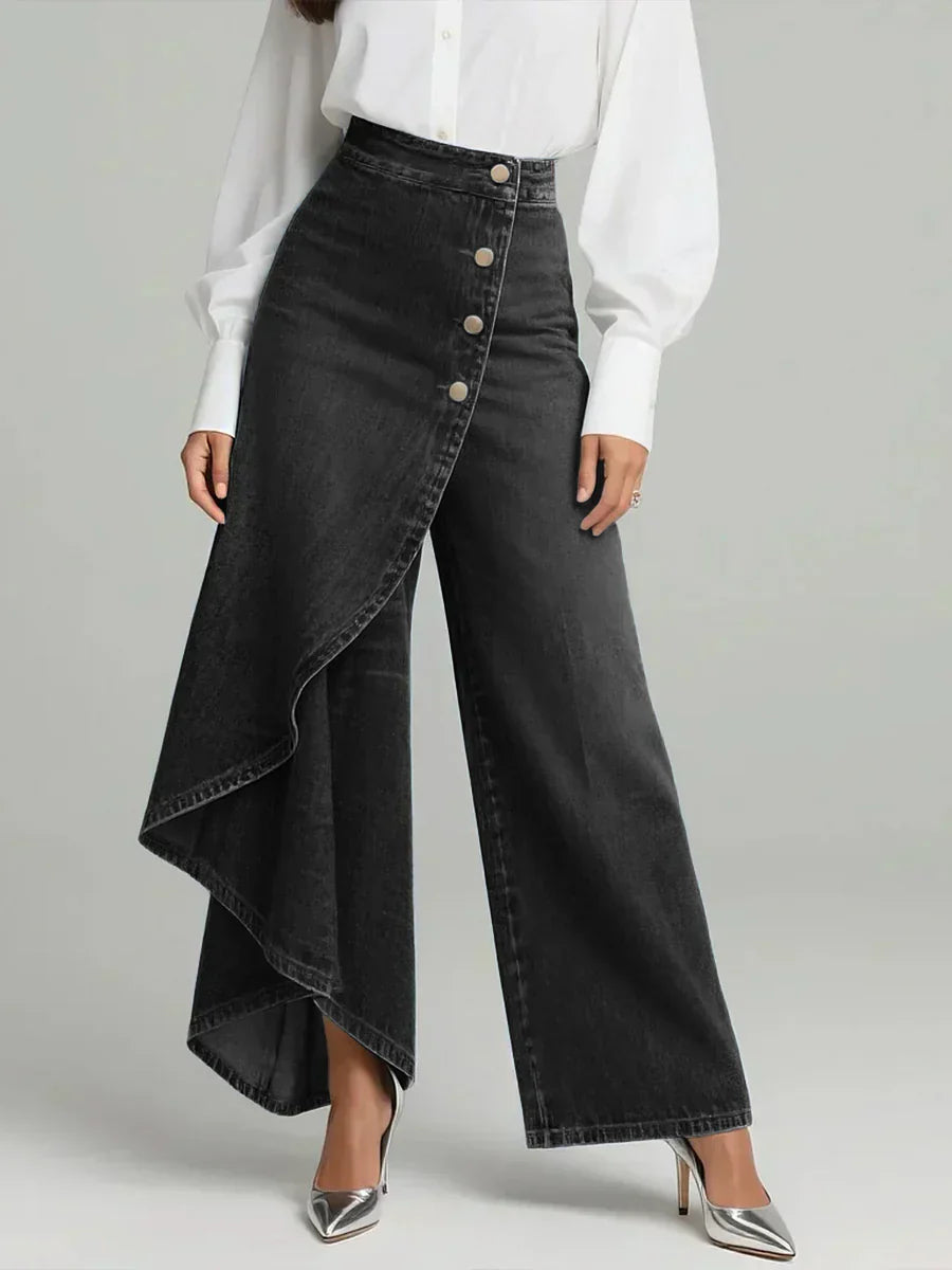 Reya™ High-Waisted Wide-Leg Jeans