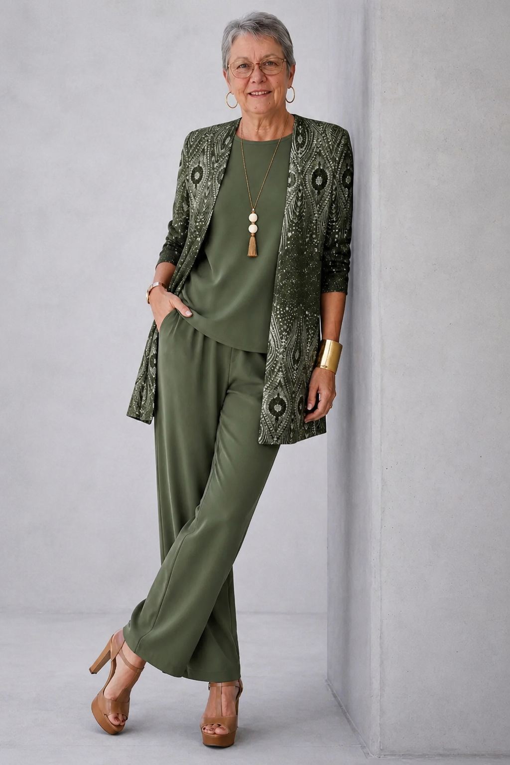 Prudence | Three-Piece Cardigan Set