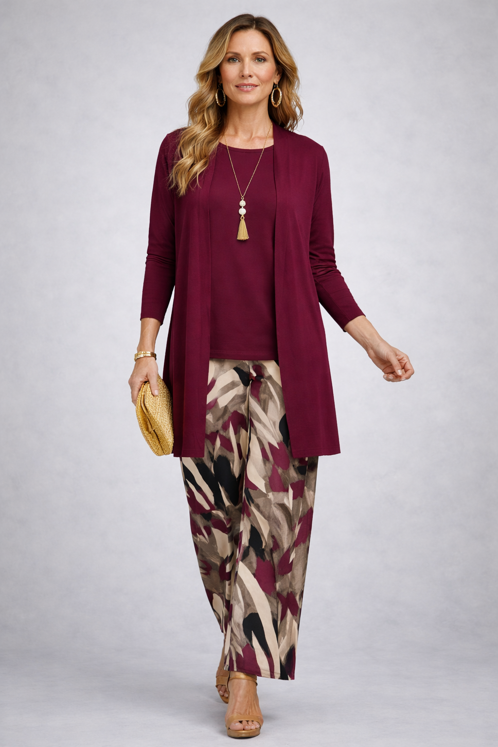 Rhoda | Three-Piece Cardigan Set
