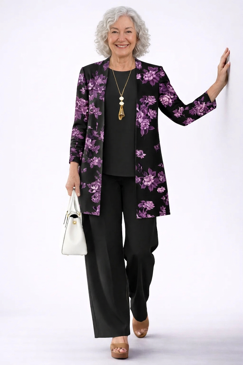 Rosemary | Three-Piece Cardigan Set