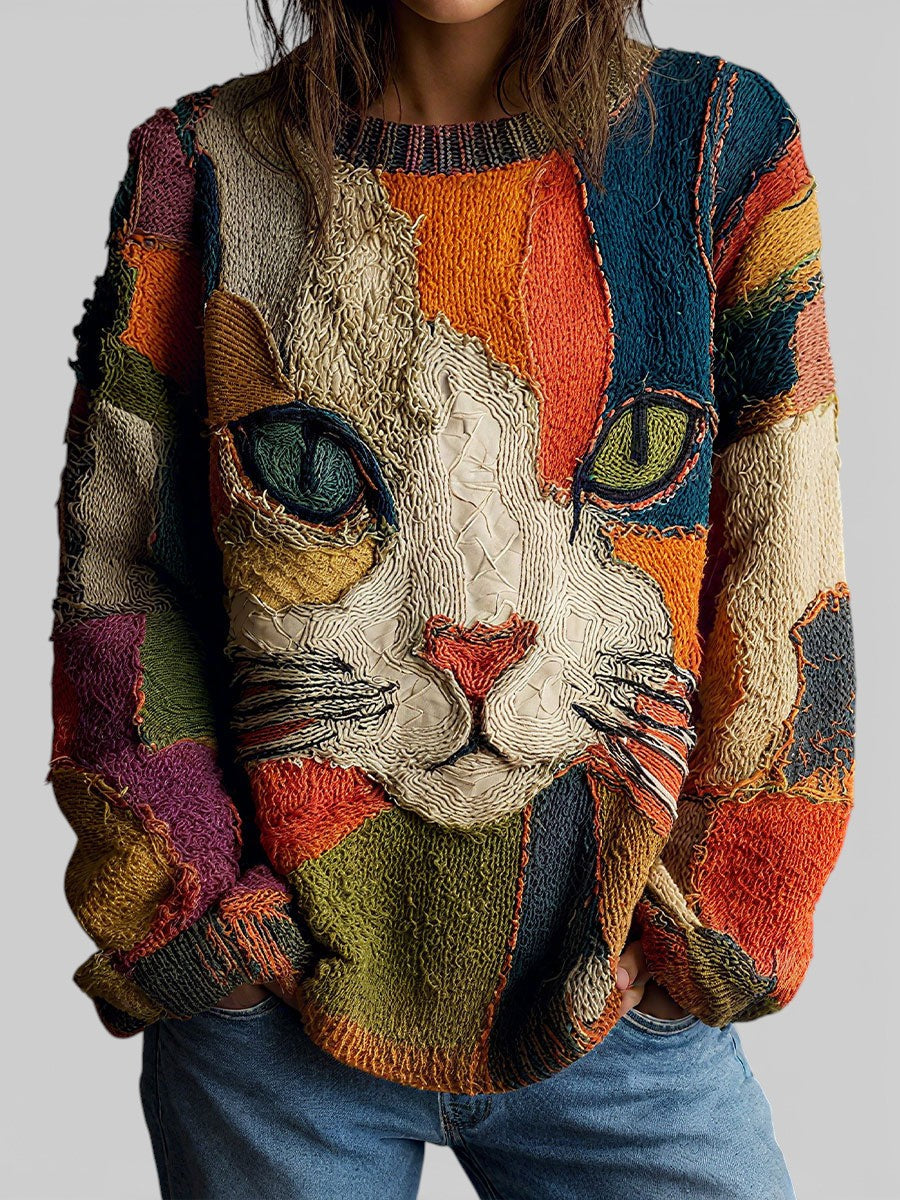 Artistic Cat Top