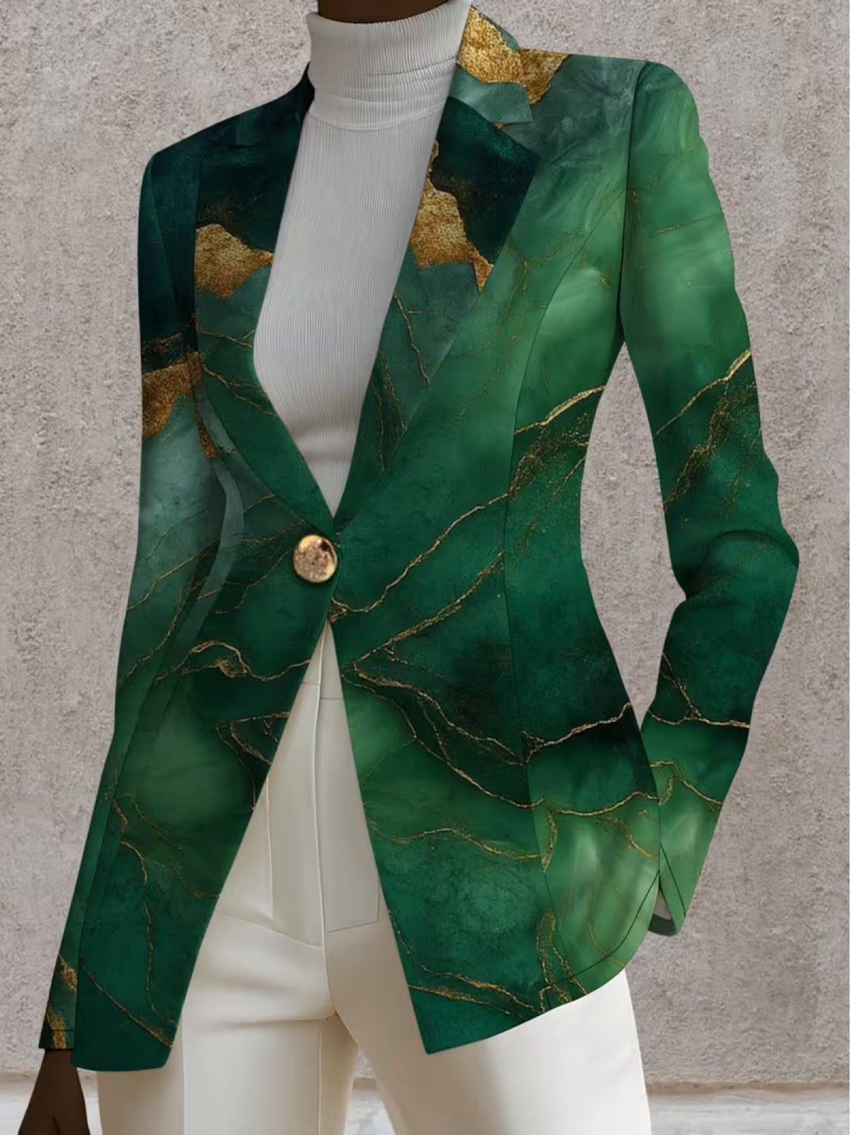 The Benedetta Marble Blazer