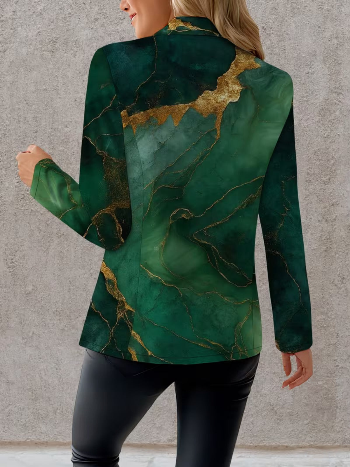 The Benedetta Marble Blazer
