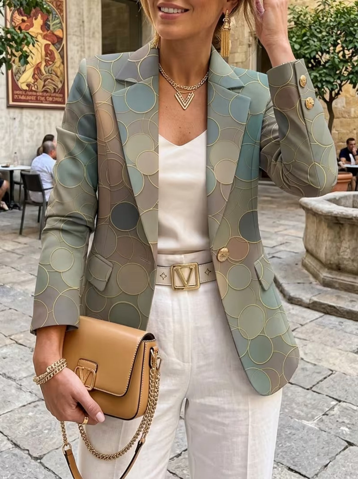 The Giada Mosaic Blazer
