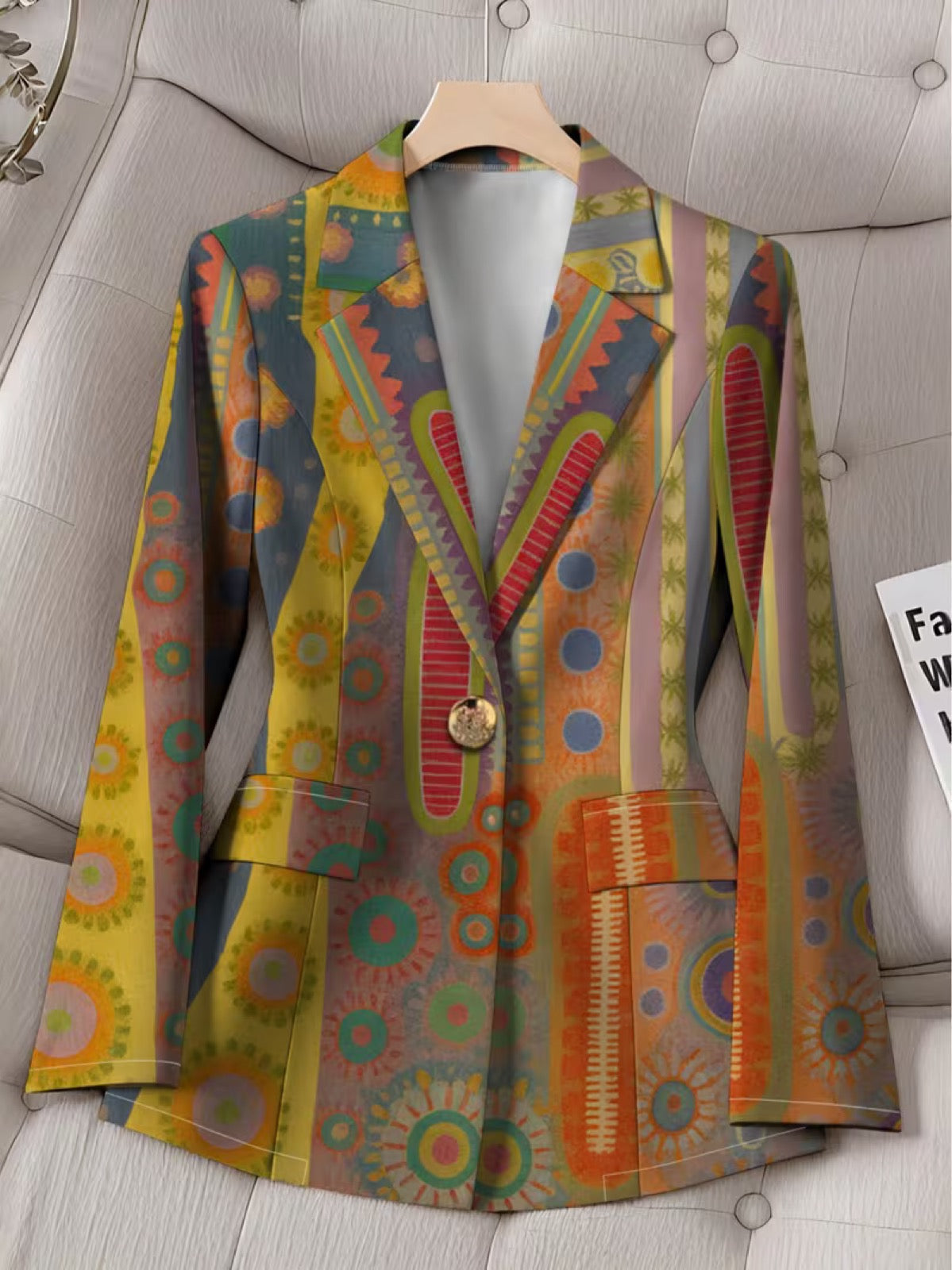 The Graziella Medallion Blazer