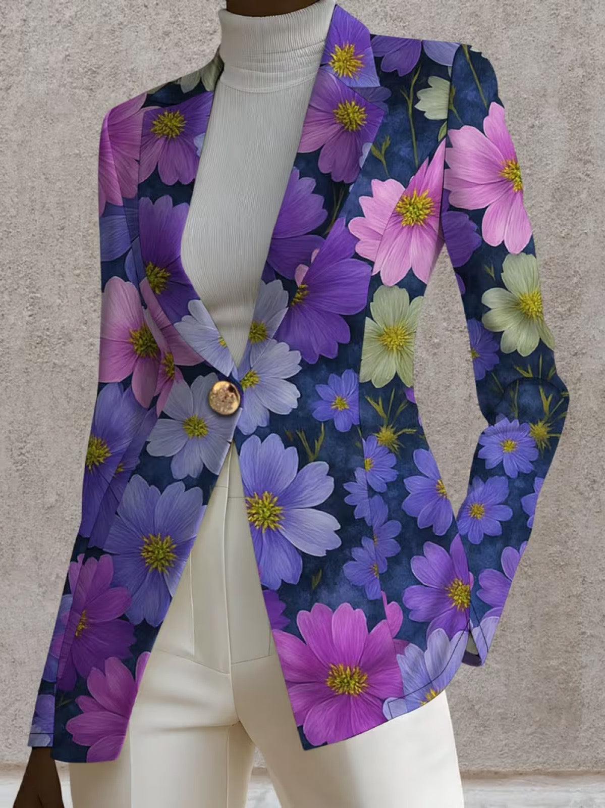 The Loredana Floral Blazer