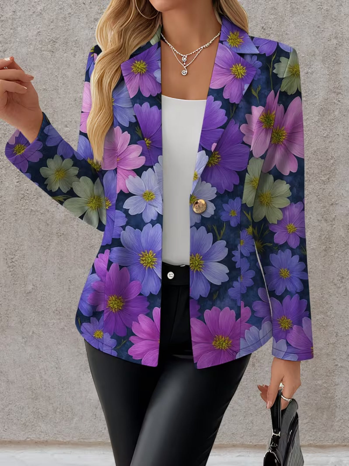The Loredana Floral Blazer