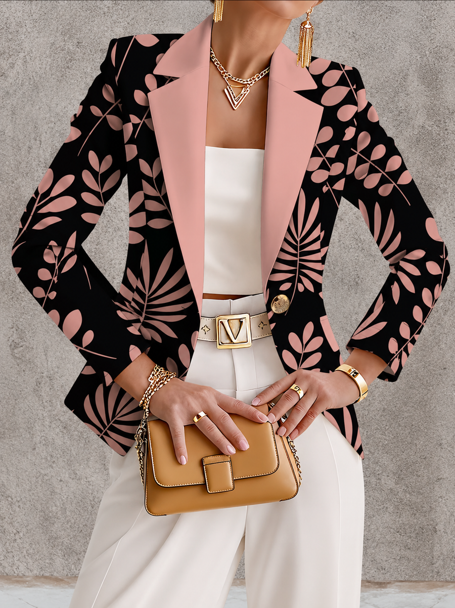 The Rosaria Leaf Blazer